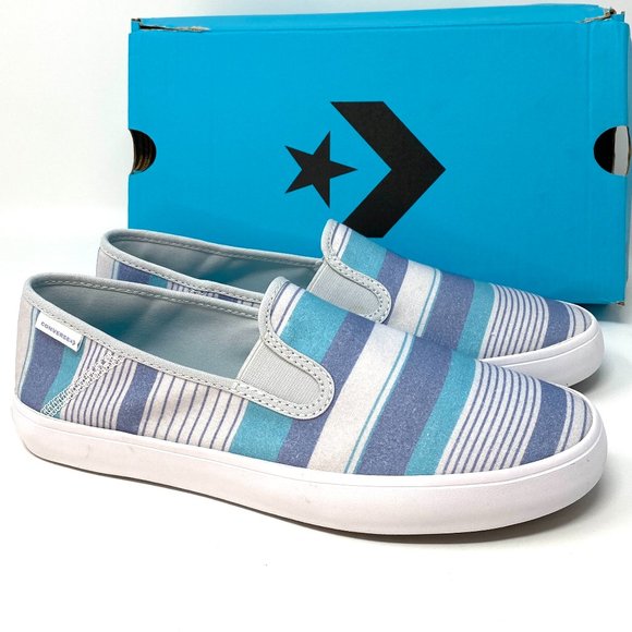 Converse Rio Slip On Blue Canvas Women’s 564330F - Picture 7 of 10